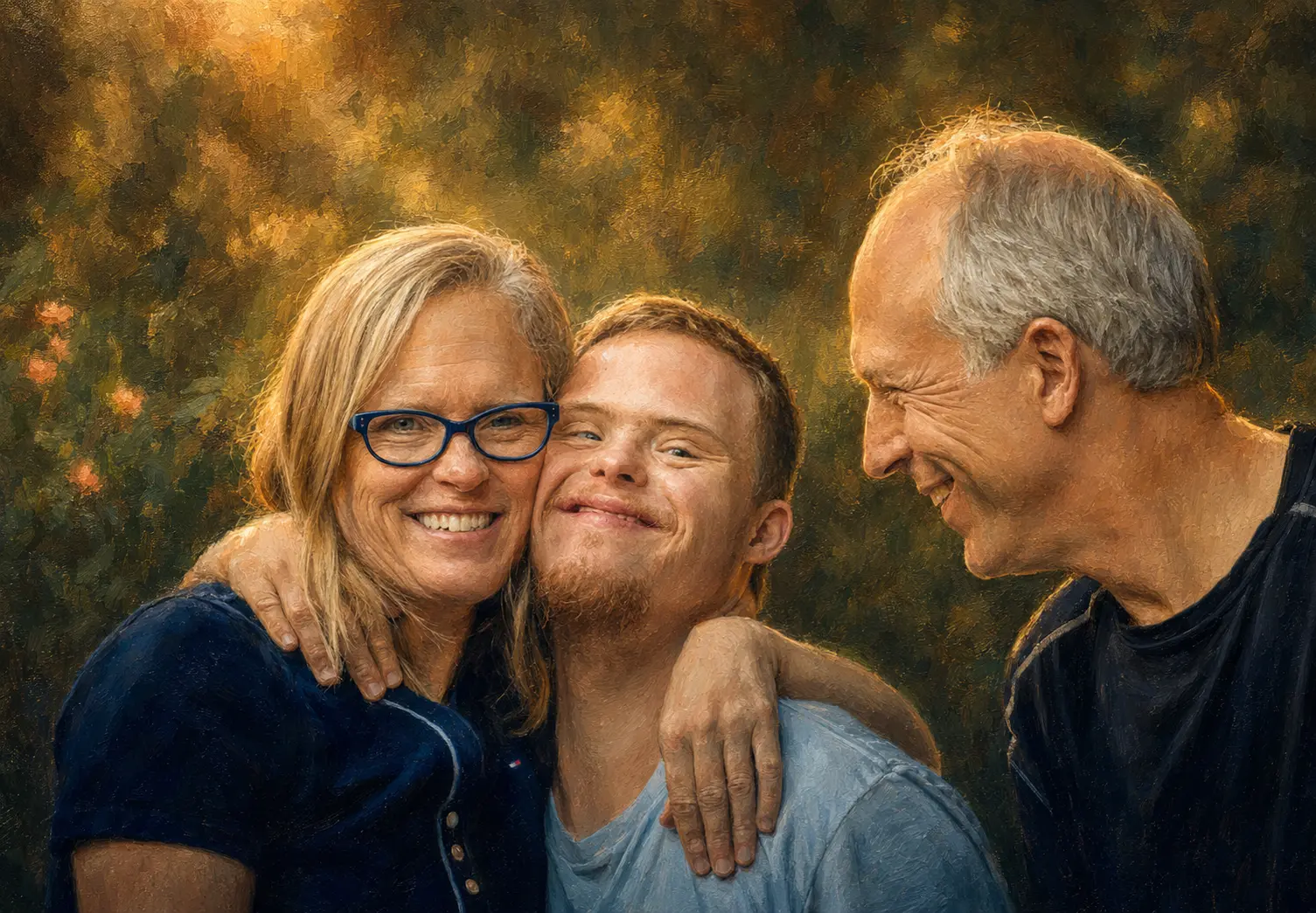 Custom Family and Legacy golden-hour fine-art portrait